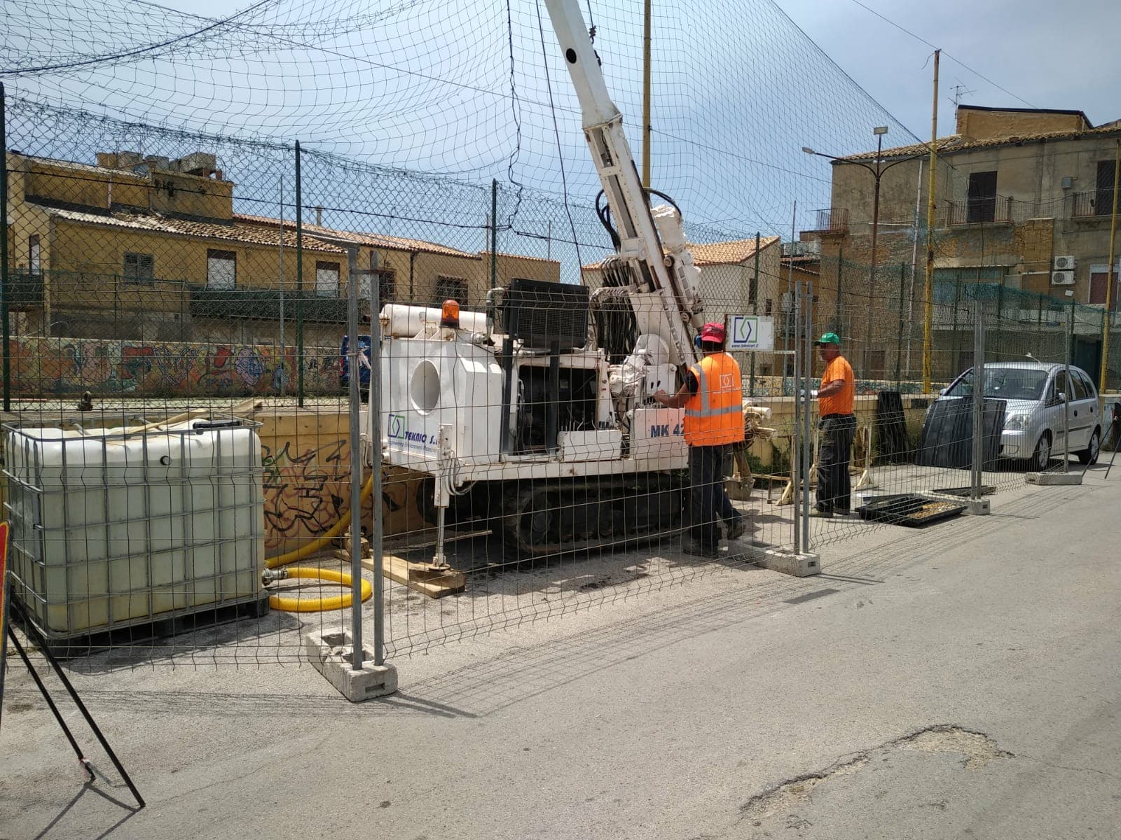 Indagini geognostiche per l'accertamento di ipogei nel Centro Storico di Agrigento